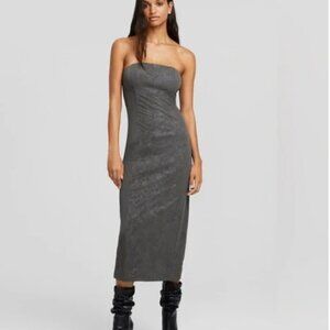 Bershka XS Grey Dress